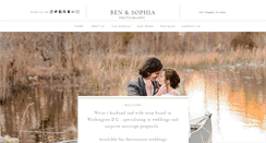 Desktop Screenshot of benandsophia.com